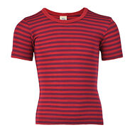 Engel T-Shirt, Röd/Lila Randig