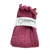Mariedal Design Mossstickad Handledsvärmare  Ull, Pink blush