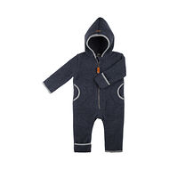 Pure Pure by Bauer Fleece Overall med Huva, Marinblå